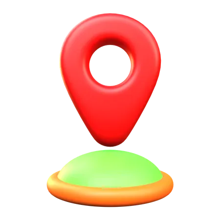 Épingle de localisation  3D Icon