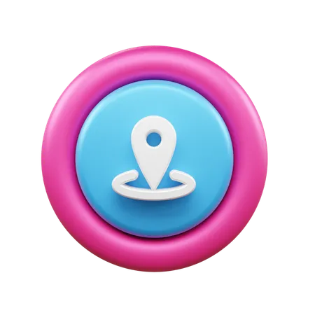 Épingle de localisation  3D Icon