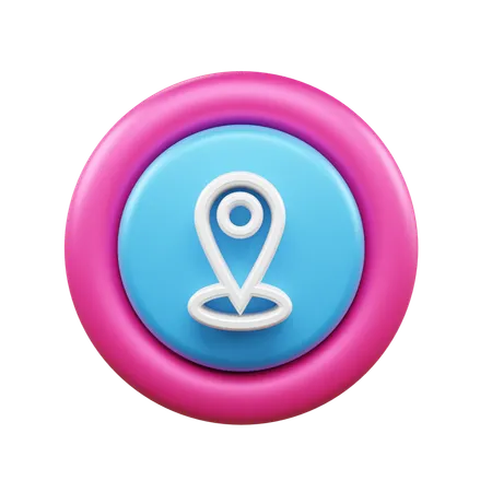 Épingle de localisation  3D Icon