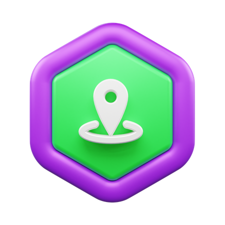 Épingle de localisation  3D Icon