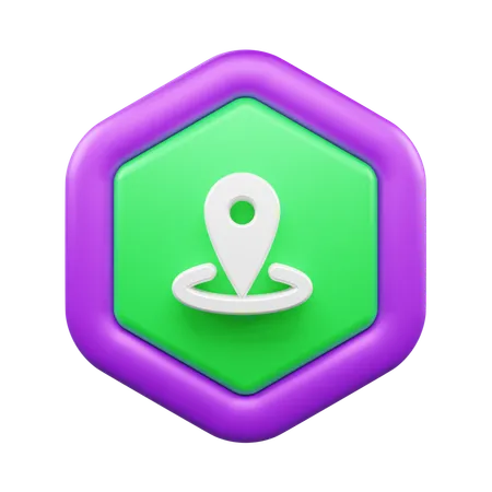 Épingle de localisation  3D Icon