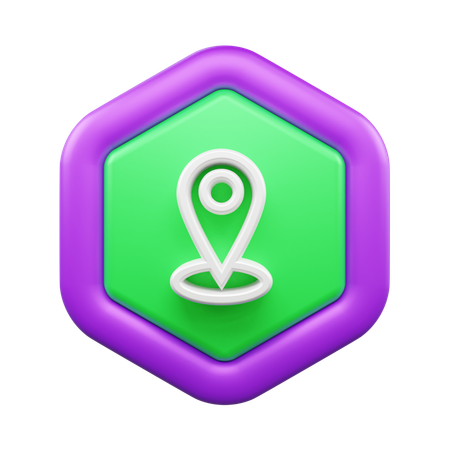 Épingle de localisation  3D Icon