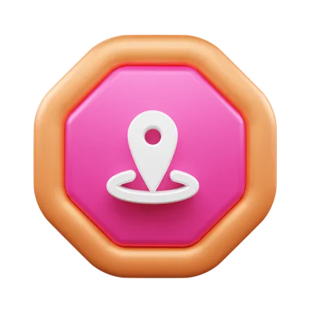 Épingle de localisation  3D Icon