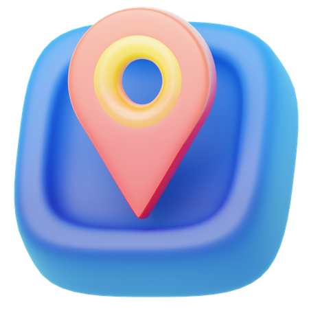 Épingle de localisation  3D Icon