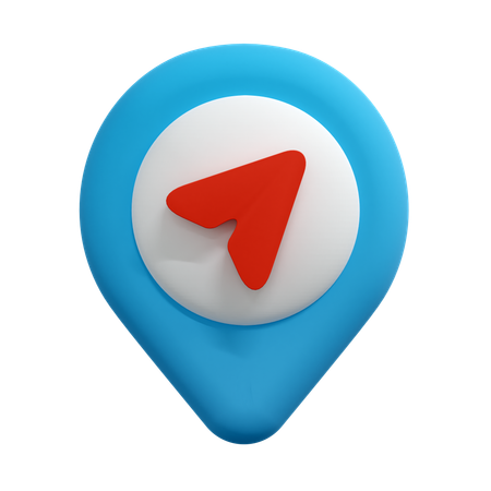 Épingle de localisation  3D Icon