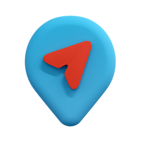 Épingle de localisation  3D Icon