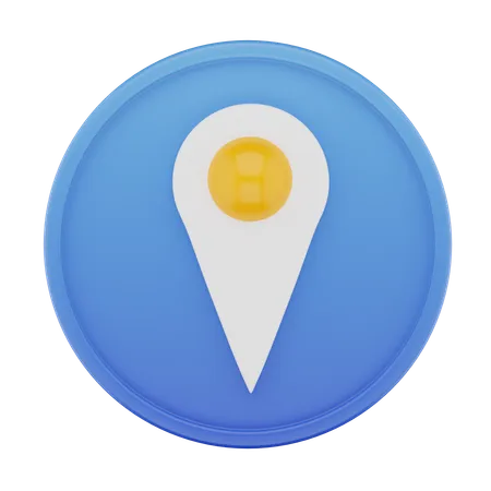 Épingle de localisation  3D Icon