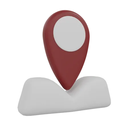 Épingle de localisation  3D Icon