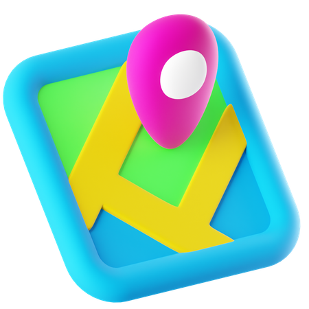 Épingle de localisation  3D Icon