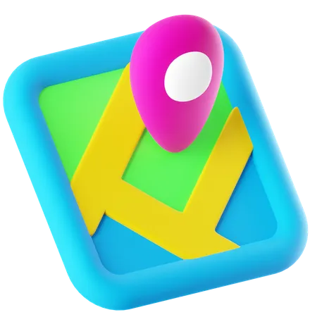 Épingle de localisation  3D Icon