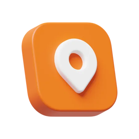 Épingle de localisation  3D Icon