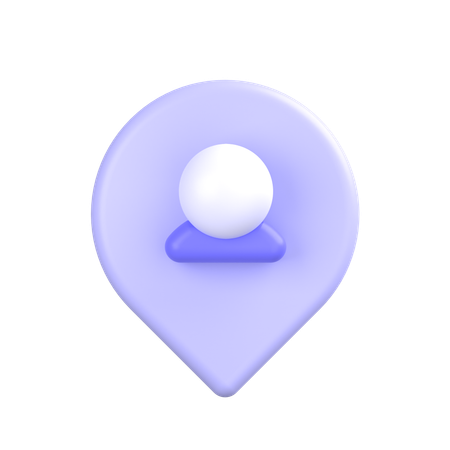 Point de localisation  3D Icon
