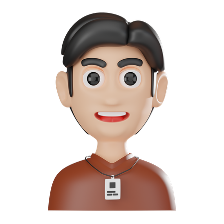 Empleado  3D Icon