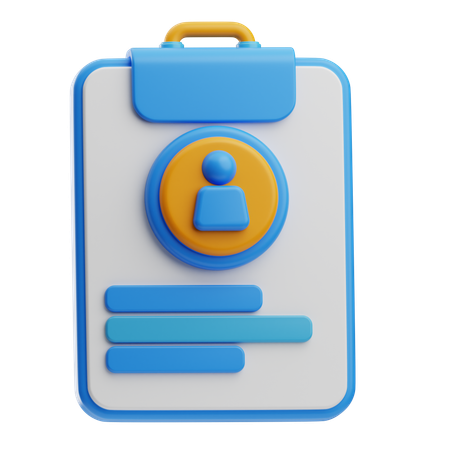 Empleado  3D Icon