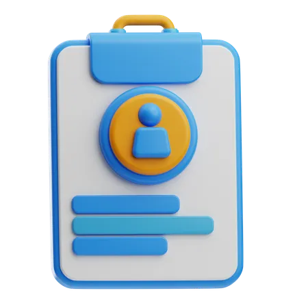 Empleado  3D Icon