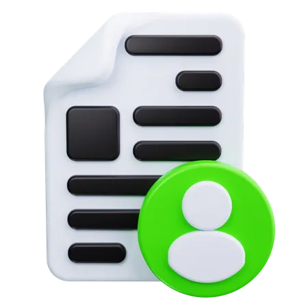 Empleado  3D Icon