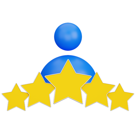 Empleado estrella  3D Icon