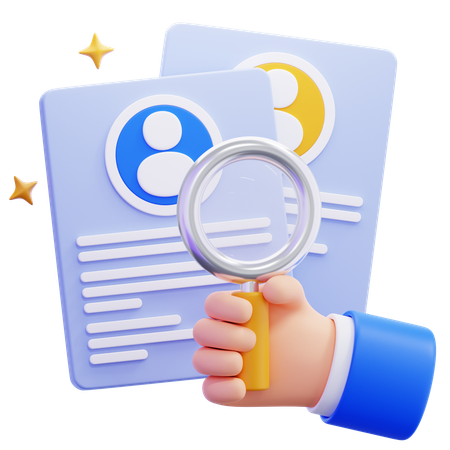 Recrutement  3D Icon