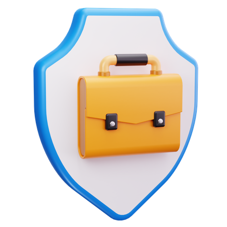 Emploi sécurisé  3D Icon