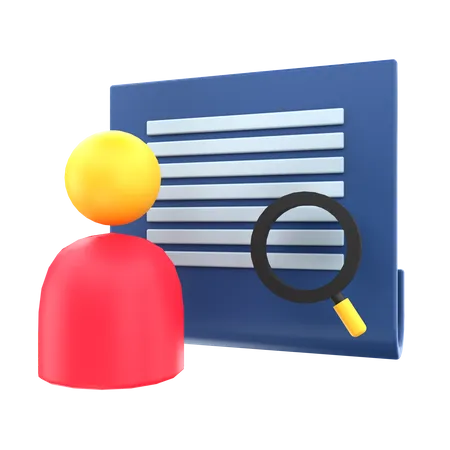 Employe Agreement  3D Icon