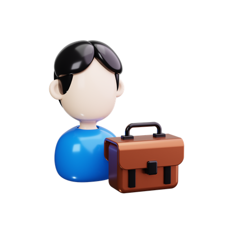従業員  3D Icon