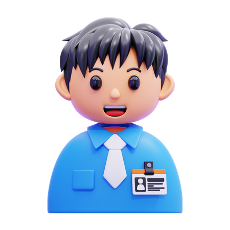 EMPLOYEE  3D Icon