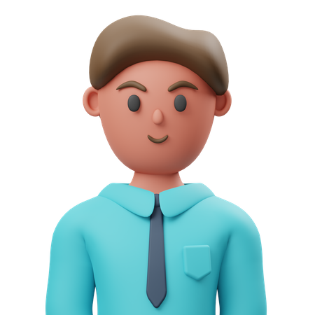 Employee  3D Illustration