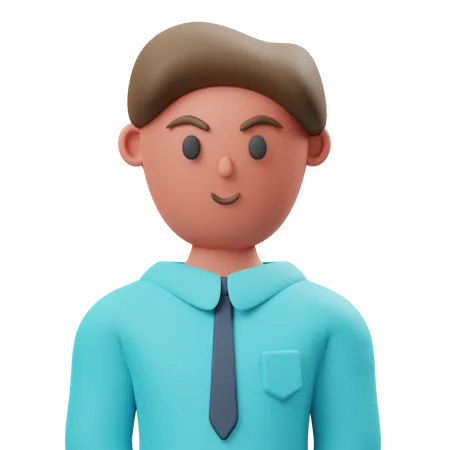 Employee  3D Illustration