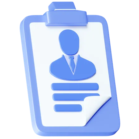 This Icon Represents A 3 D Background Check Suitable For Verification Or Background Screening Purposes 3D Icon