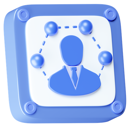 Employee Communication  3D Icon