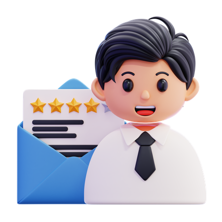 EMPLOYEE FEEDBACK  3D Icon