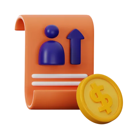 Employee Growth 3D Icon