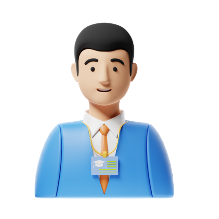 Employee Id  3D Icon