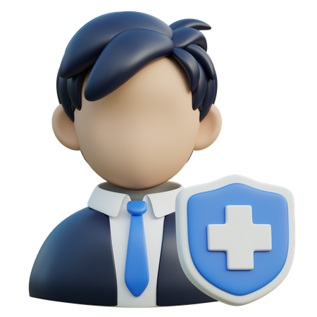 Employee Insurance  3D Icon