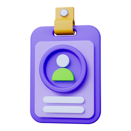 직원 끈  3D Icon