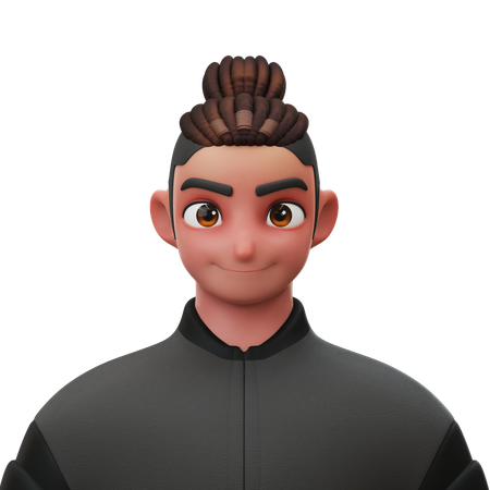 Employee Man  3D Icon