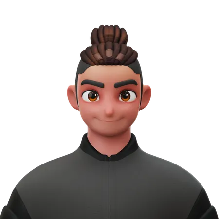 Employee Man  3D Icon