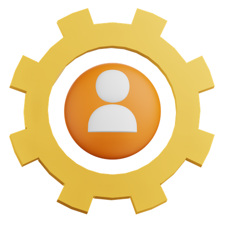 Employee Management  3D Icon