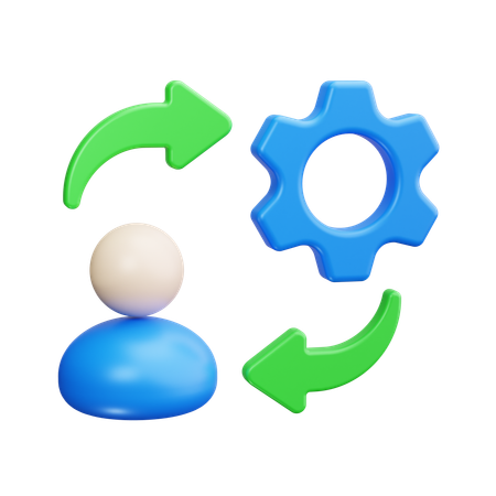 Employee management  3D Icon