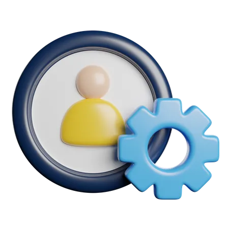 Employee Management  3D Icon