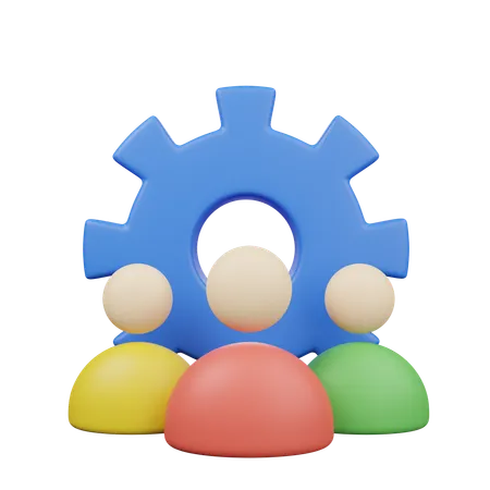 Employee Management  3D Icon