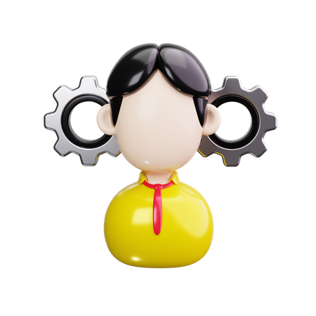 Employee Management  3D Icon