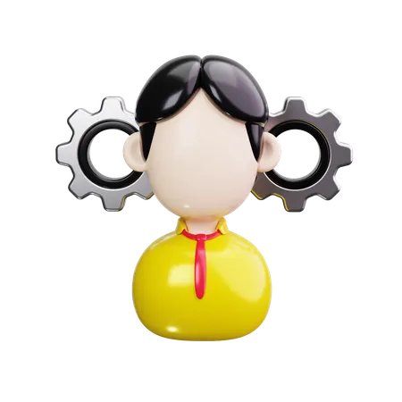 Employee Management  3D Icon