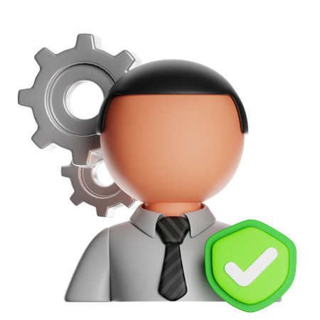 Employee Management  3D Icon