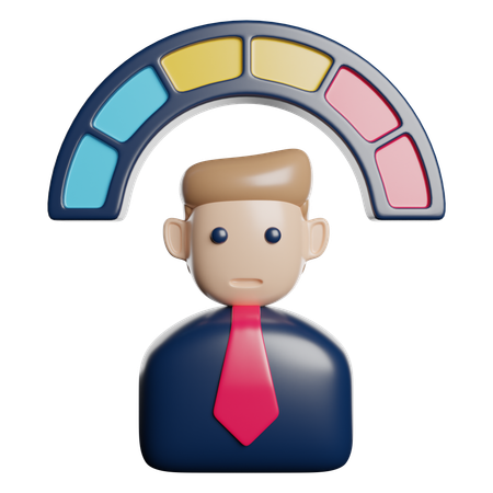 Employee Performance  3D Icon