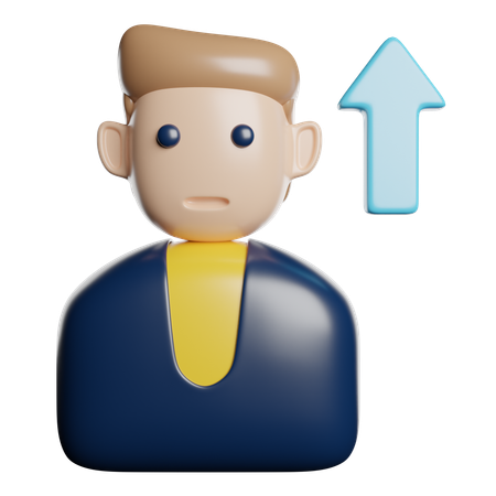 Employee Performance  3D Icon