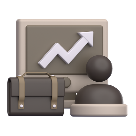 Employee performance  3D Icon