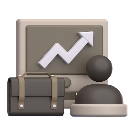 Employee performance  3D Icon