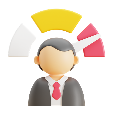 Employee Performance  3D Icon