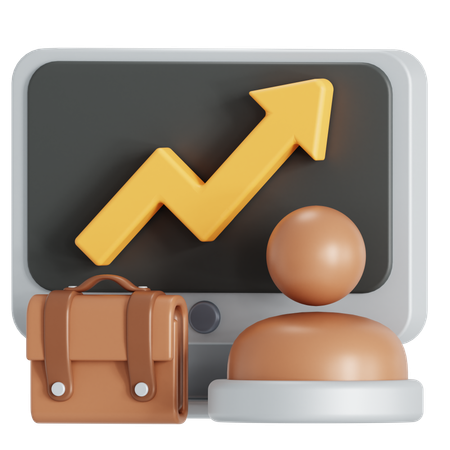 Employee performance  3D Icon